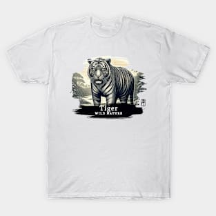 Tiger- WILD NATURE - TIGER -10 T-Shirt